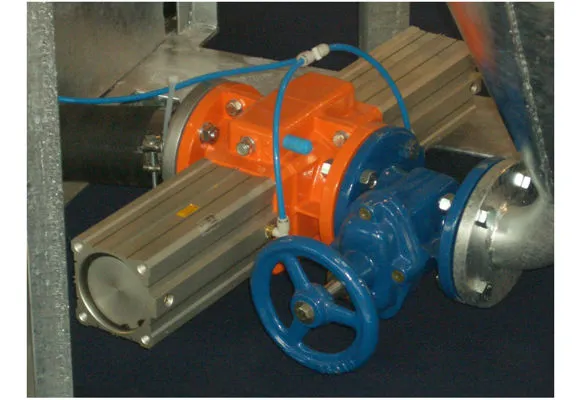 Manual and pneumatic mechanical valves