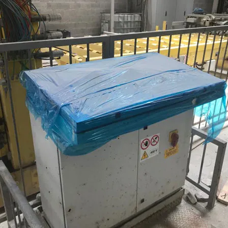 Linea di resinatura lastre Simec