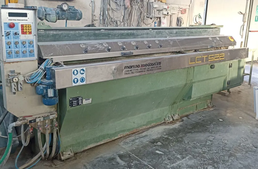 Bulnose edge polishing machine Marmomeccanica LCT 522