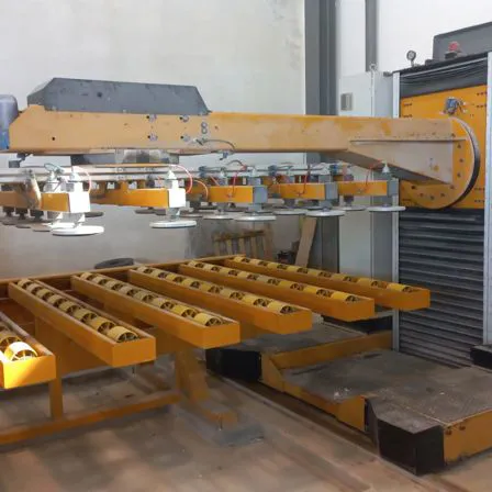 carico scarico automatico,automatic loading and unloading system, breton loading, simec, carico resinatrice