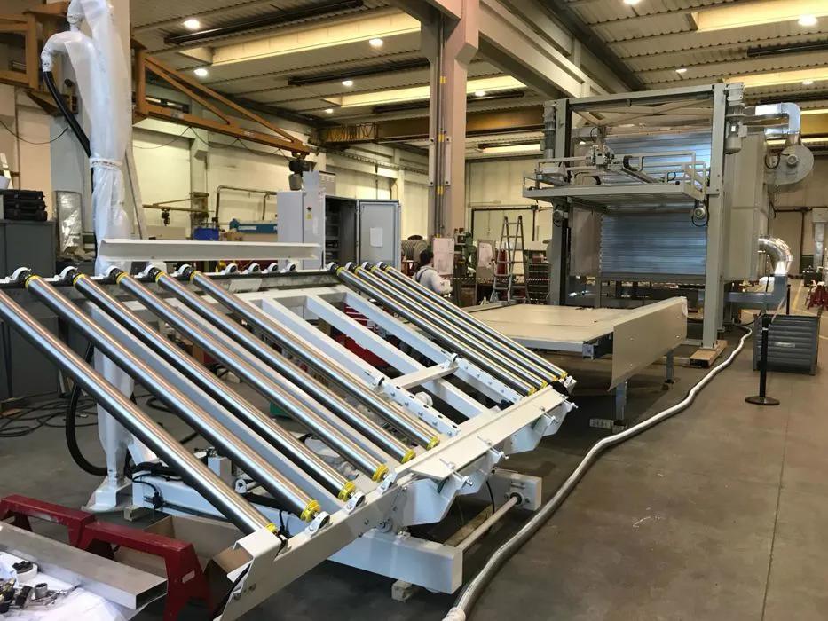 Complete line of resining slabs Simec Pilot