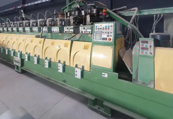 Polishing machine for marble tile Pedrini