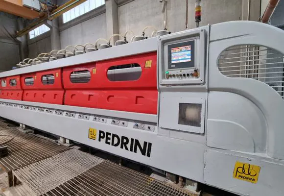 COMPLETE LINE POLISHING GRANITE SLABS PEDRINI