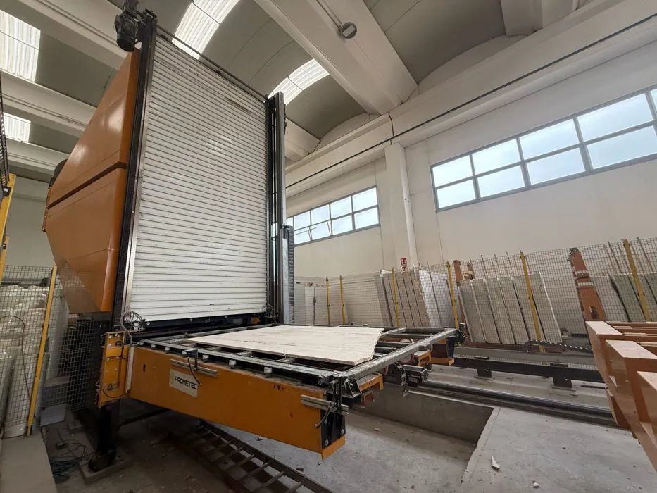 COMPLETE RESINING LINE FOR MARBLE SLABS PROMETEC
