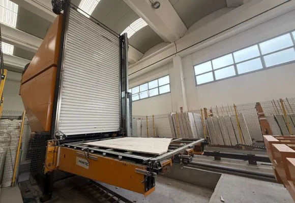 COMPLETE RESINING LINE FOR MARBLE SLABS PROMETEC