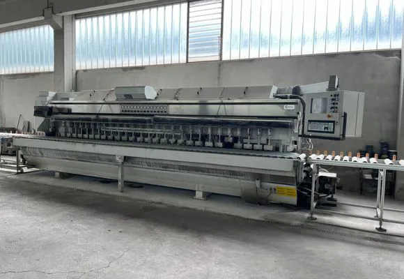 POLISHING MACHINE FOR FLAT AND BULLNOSE