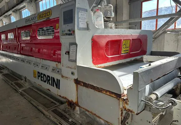 POLISHING LINE FOR MARBLE SLABS PEDRINI