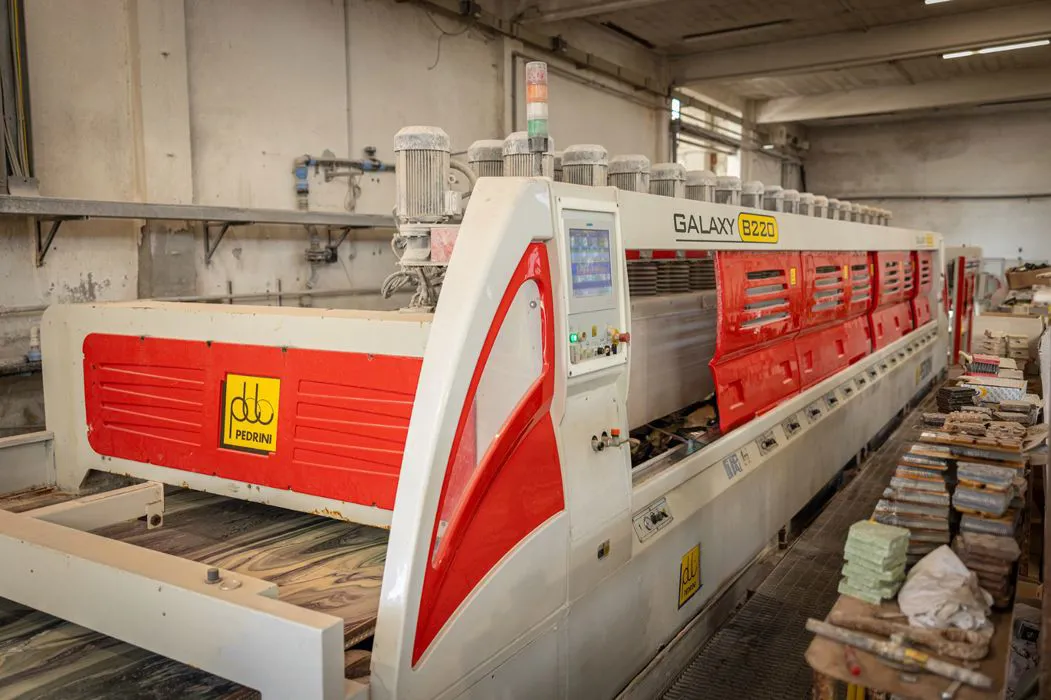 PEDRINI POLISHING MACHINE FOR MARBLE SLABS
