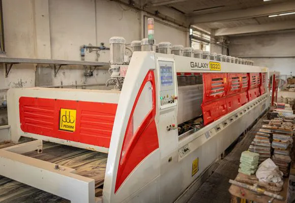 PEDRINI POLISHING MACHINE FOR MARBLE SLABS