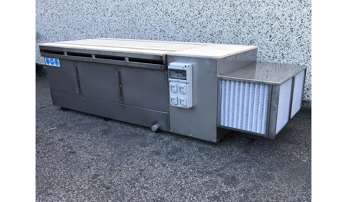 Water suction benches 